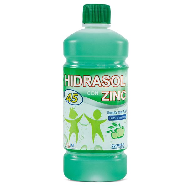 Hidrasol 45 Zinc Manzana 500Ml Su.Ora.Ic